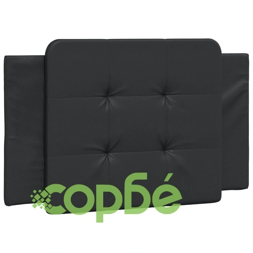 Рамка за легло с LED осветление черна 100x200см изкуствена кожа ➤ топ цена ➤ sorbe.bg