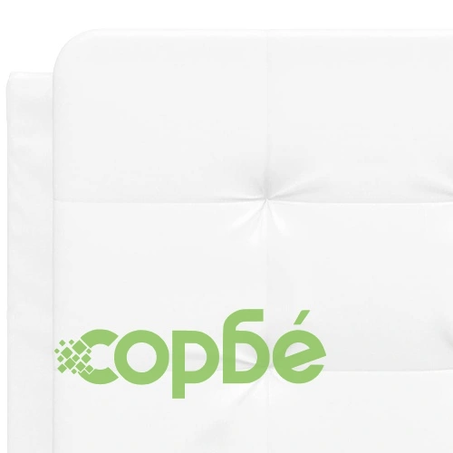 Рамка за легло с LED осветление бяла 140x190 см изкуствена кожа ➤ топ цена ➤ sorbe.bg