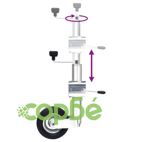 Колело 60 мм с 1 скоба и клинове за колела ➤ топ цена ➤ sorbe.bg