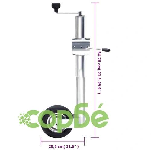 Колело 60 мм с 1 скоба и клинове за колела ➤ топ цена ➤ sorbe.bg
