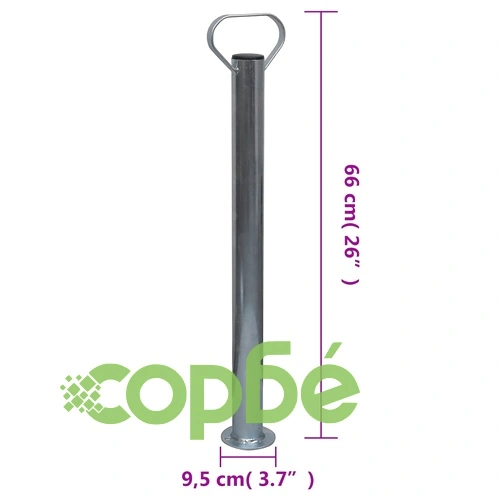 Крик за ремарке 60 мм с 2 опорни тръби и 2 скоби ➤ топ цена ➤ sorbe.bg