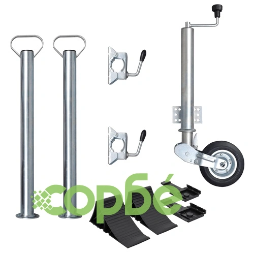 Крик за ремарке 60 мм с 2 опорни тръби и 2 скоби ➤ топ цена ➤ sorbe.bg