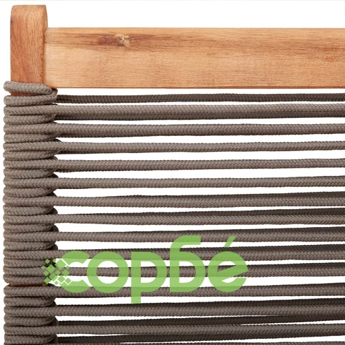 Сгъваеми градински столове, 6 бр, сиви, акация масив ➤ топ цена ➤ sorbe.bg
