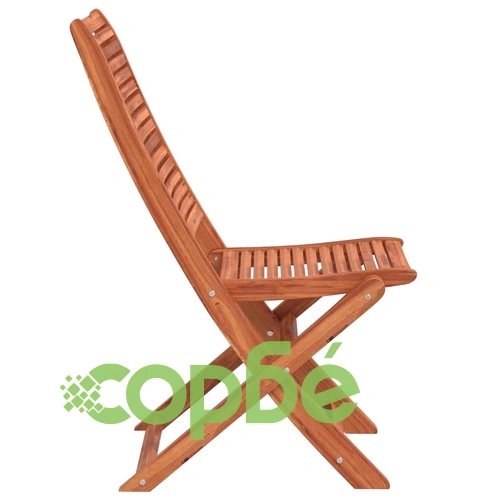 Сгъваеми градински столове, 6 бр, 51x66x95 см, акация масив ➤ топ цена ➤ sorbe.bg