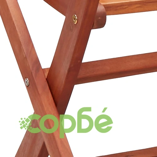 Сгъваеми градински столове, 6 бр, 51x66x95 см, акация масив ➤ топ цена ➤ sorbe.bg