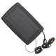 Ръчно прибираща се тента с LED, кафяв, 500x300 см