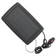 Ръчно прибираща се тента с LED, кафяв, 500x350 см