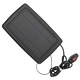 Ръчно прибираща се тента с LED, антрацит и бял, 300x250 см
