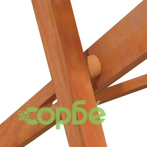 Сгъваеми бистро столове, 8 бр, акация масив ➤ топ цена ➤ sorbe.bg