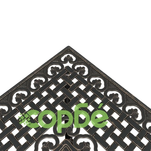 Бистро комплект, 3 части, бронз, лят алуминий ➤ топ цена ➤ sorbe.bg
