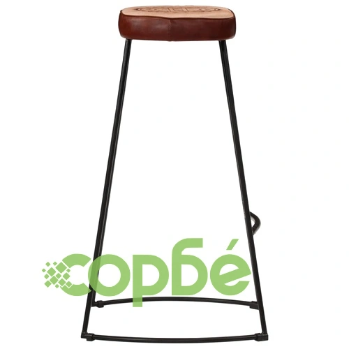 Бар комплект от 7 части масивно грубо дърво манго и метал ➤ топ цена ➤ sorbe.bg