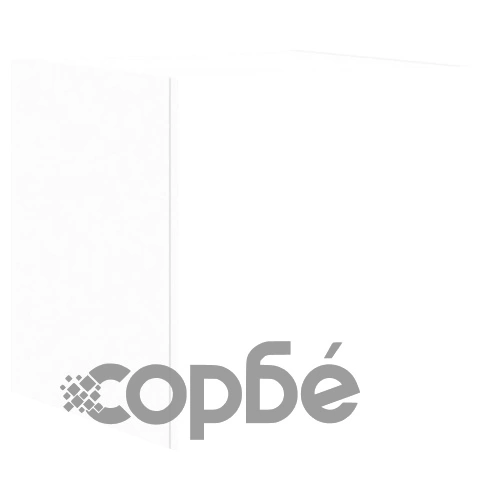 ТВ стенни модули с LED, 4 части, бели, инженерно дърво ➤ топ цена ➤ sorbe.bg