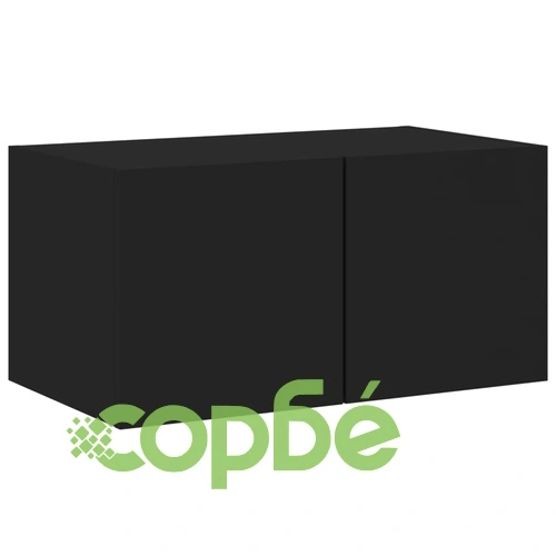 ТВ стенни модули с LED, 5 части, черни, инженерно дърво на топ цена от sorbe.bg ТВ стенни модули с LED, 5 части, черни, инженерно дърво ➤ топ цена ➤ sorbe.bg