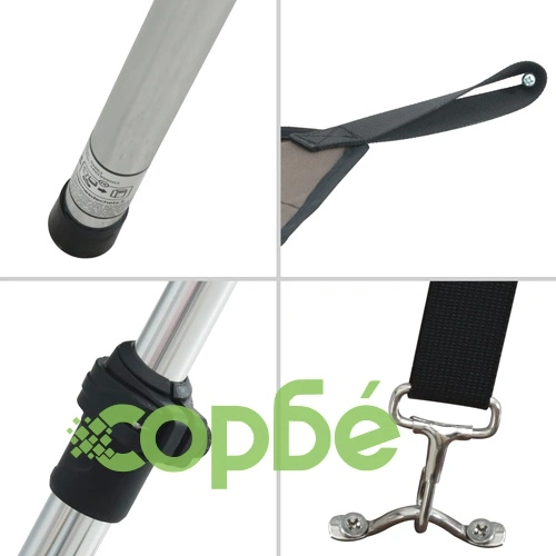 T-Top удължение за сенник антрацит сив 170x170x(113-182,5) см ➤ топ цена ➤ sorbe.bg