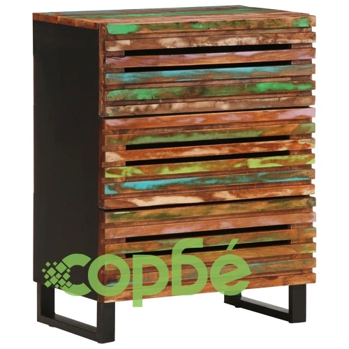 Бюфети, 2 бр, 60x34x75 см, акациево дърво масив ➤ топ цена ➤ sorbe.bg