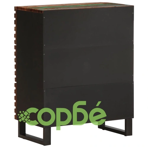 Бюфети, 2 бр, 60x34x75 см, акациево дърво масив ➤ топ цена ➤ sorbe.bg