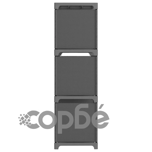 Органайзер с 9 отделения, сив, 103x30x107,5 см, плат ➤ топ цена ➤ sorbe.bg