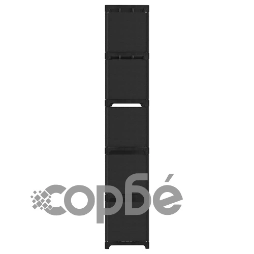 Органайзер с 15 отделения, черен, 103x30x175,5 см, плат ➤ топ цена ➤ sorbe.bg