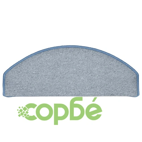 Изтривалки за стълби, 15 бр., 65x24x4 см, светло сиви и сини, полукръгли, големи ➤ топ цена ➤ sorbe.bg