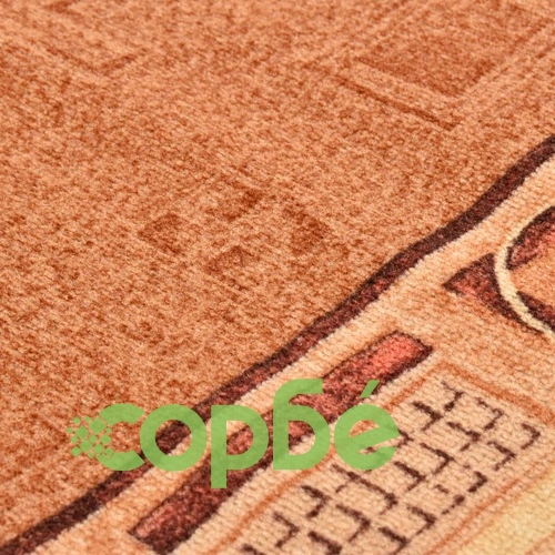 Пътека с гел подложка, бежова, 67x250 см ➤ топ цена ➤ sorbe.bg