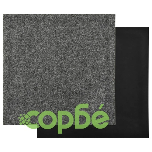 Плочки за под, килимни, 20 бр, 5 м², тъмносиви ➤ топ цена ➤ sorbe.bg