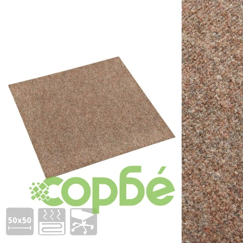 Плочки за под, килимни, 20 бр, 5 м², бежови ➤ топ цена ➤ sorbe.bg