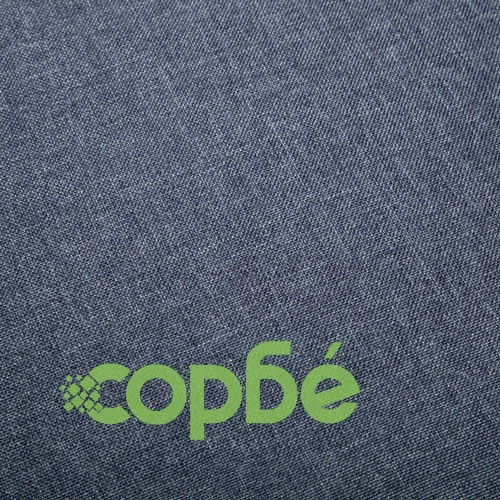 Трапезни столове, 2 бр, светлосиви, текстил ➤ топ цена ➤ sorbe.bg