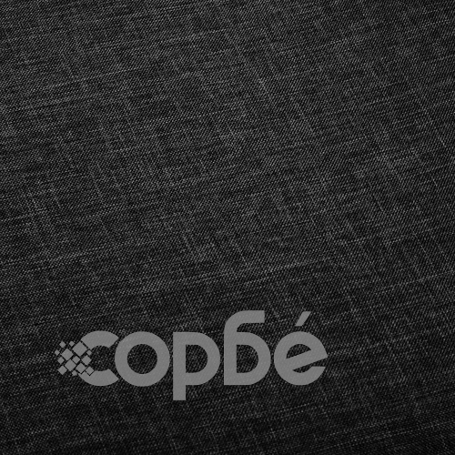 Трапезни столове, 2 бр, черни, текстил ➤ топ цена ➤ sorbe.bg