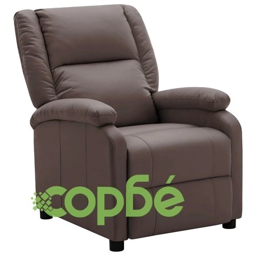 Наклоняем стол, кафяв, изкуствена кожа ➤ топ цена ➤ sorbe.bg