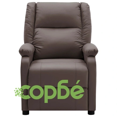 Наклоняем стол, кафяв, изкуствена кожа ➤ топ цена ➤ sorbe.bg