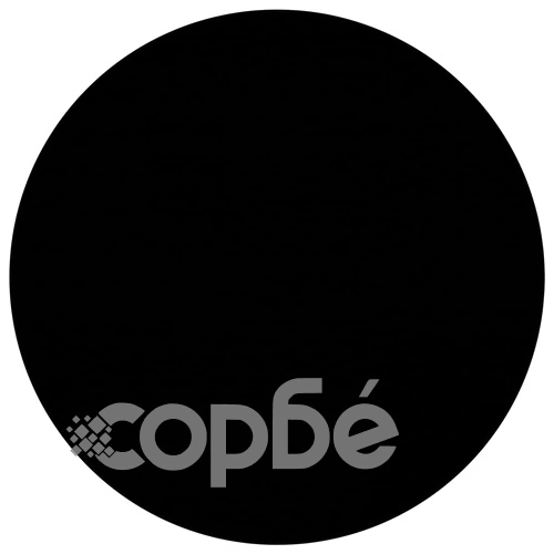 Маса за кафе, черна, 40 см, закалено стъкло ➤ топ цена ➤ sorbe.bg