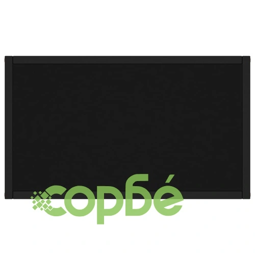 Конзолна маса, черна, 60x35x75 cм, закалено стъкло ➤ топ цена ➤ sorbe.bg