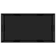 322903  Coffee Table Black 120x60x35 cm Tempered Glass