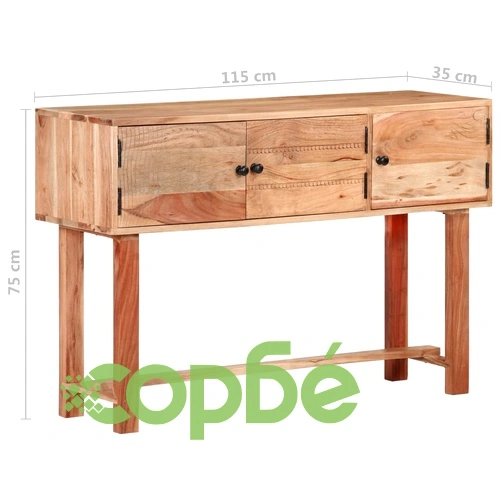 Бюфет, 115x35x75 см, акация масив ➤ топ цена ➤ sorbe.bg