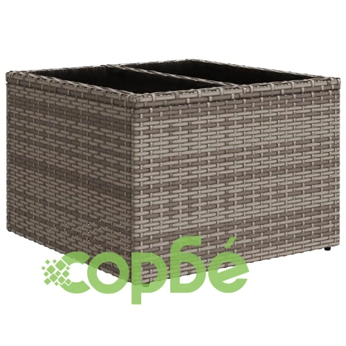 Градински комплект диван с възглавници 8 части сив полиратан ➤ топ цена ➤ sorbe.bg