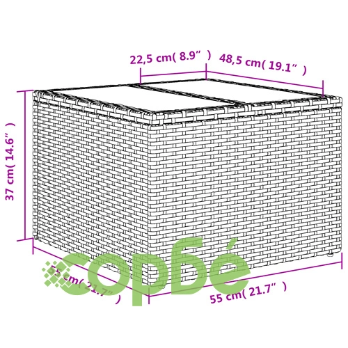 Градински комплект диван с възглавници 9 части сив полиратан ➤ топ цена ➤ sorbe.bg