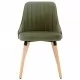 323055  Dining Chairs 2 pcs Light Green Velvet