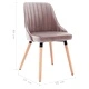 323056  Dining Chairs 2 pcs Pink Velvet
