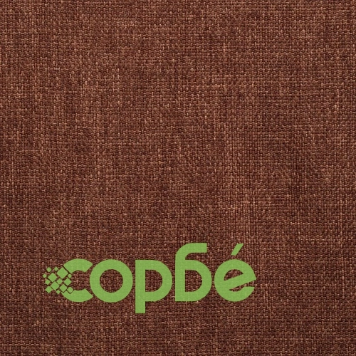 Трапезни столове, 2 бр, кафяви, текстил ➤ топ цена ➤ sorbe.bg