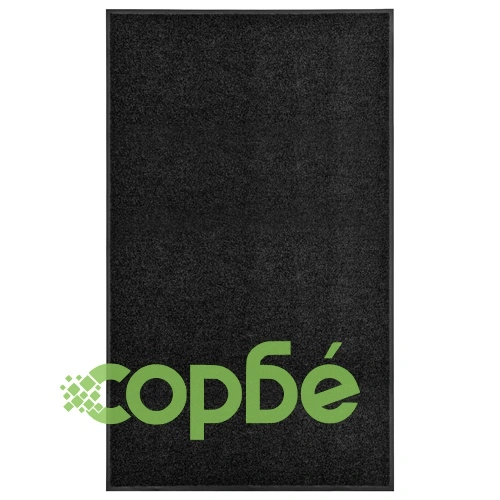 Перима изтривалка, черна, 90x150 см ➤ топ цена ➤ sorbe.bg