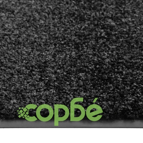 Перима изтривалка, черна, 90x150 см ➤ топ цена ➤ sorbe.bg