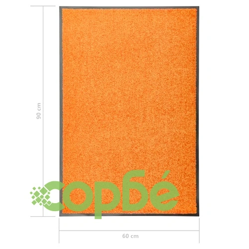 Перима изтривалка, оранжева, 60x90 см ➤ топ цена ➤ sorbe.bg