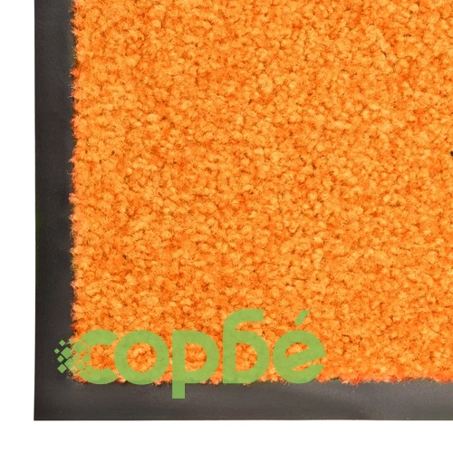 Перима изтривалка, оранжева, 90x150 см ➤ топ цена ➤ sorbe.bg