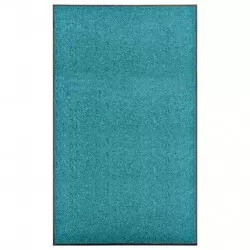 Перима изтривалка, синьо-зелена, 90x150 см