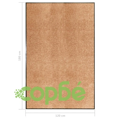 Перима изтривалка, кремава, 120x180 см ➤ топ цена ➤ sorbe.bg