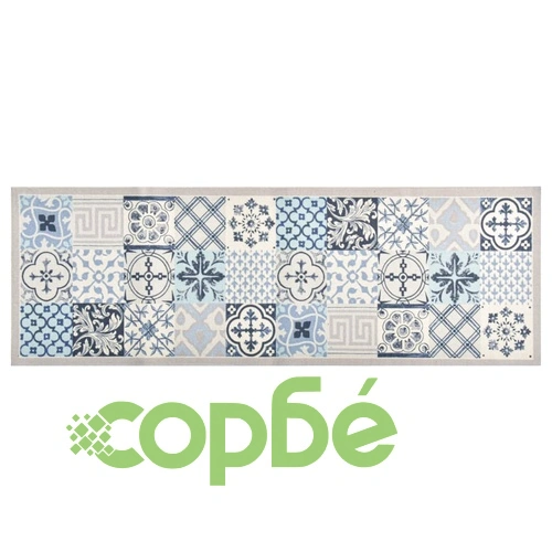 Кухненско килимче, перимо, мозайка, 60x180 см ➤ топ цена ➤ sorbe.bg