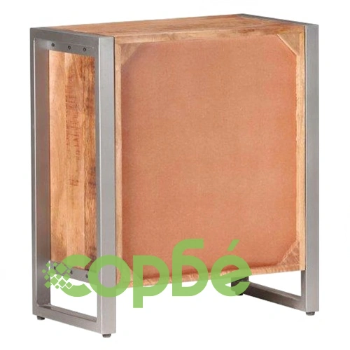Сайдборд, 60x35x70 см, грубо мангово дърво ➤ топ цена ➤ sorbe.bg