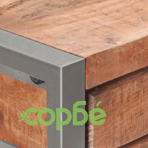 Конзолна маса, 95x35x75 см, мангово дърво масив ➤ топ цена ➤ sorbe.bg