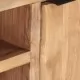 ТВ шкаф, 120x30x42 см, акациево дърво масив с живи ръбове
