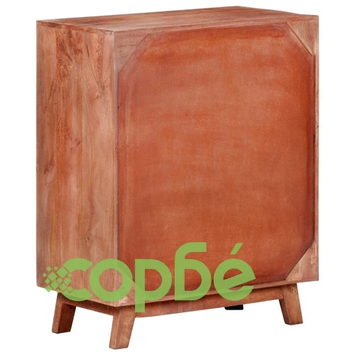 Шкаф, 61x35x76 см, мангово дърво масив ➤ топ цена ➤ sorbe.bg